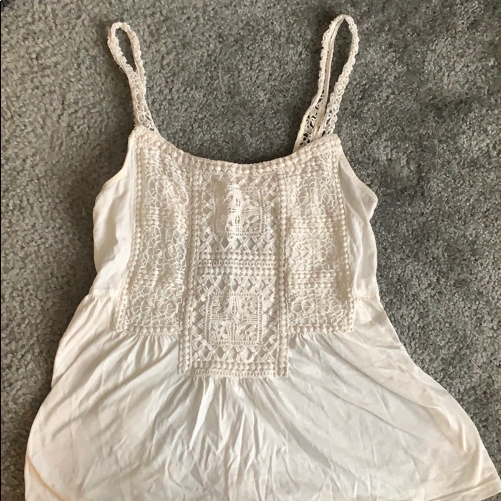 American Eagle Embroidered Tank !